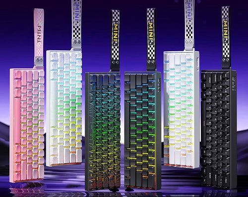 Mini Wireless Mechanical Keyboard Bowlift