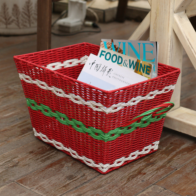 Stylish Woven Storage Bin Bowlift