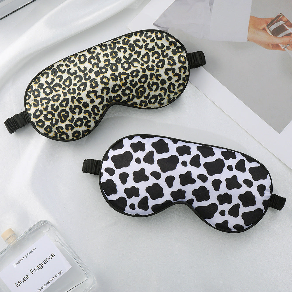Women's luxuriously silky sleep mask with soft padding and elastic adjustable band Bowlift