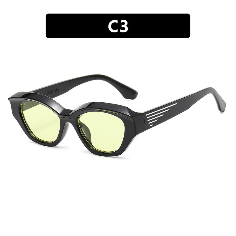 Women's Cat-Eye Sunglasses with Distinctive Frame and UV Protection Bowlift