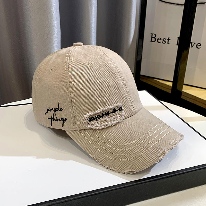 Unisex Distressed Graphic Baseball Hat Bowlift