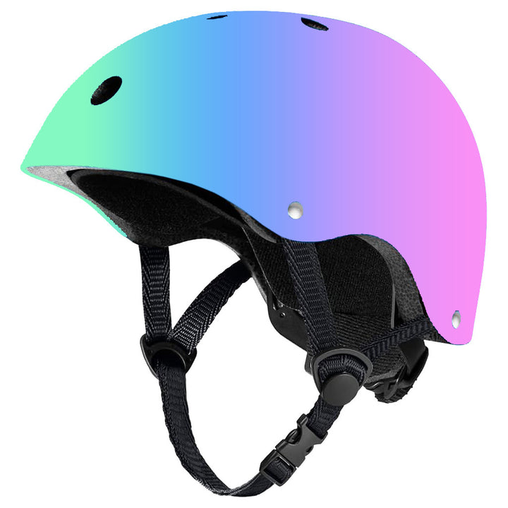 multi sport protective skate and cycling helmet with EPS impact foam and adjustable chin strap Bowlift