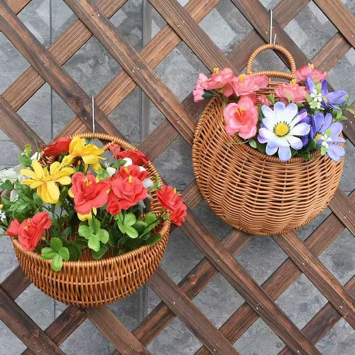 Heart-Shaped Woven Storage Basket Bowlift
