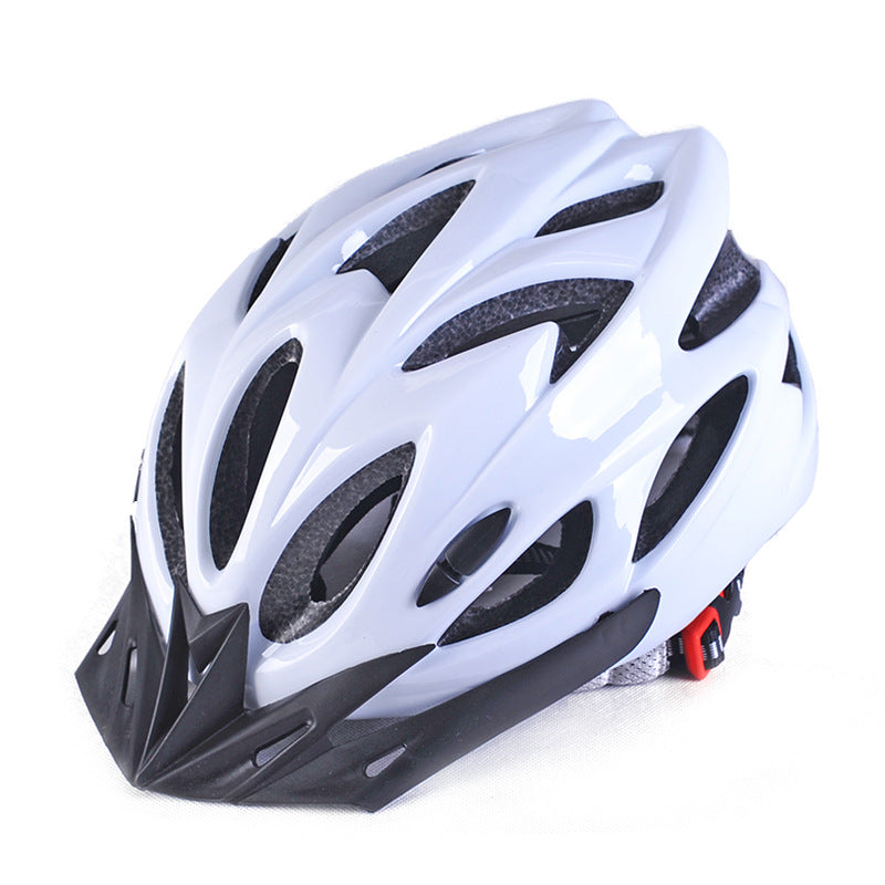 Mountain bike helmet with integrated safety light and dynamic ventilation Bowlift