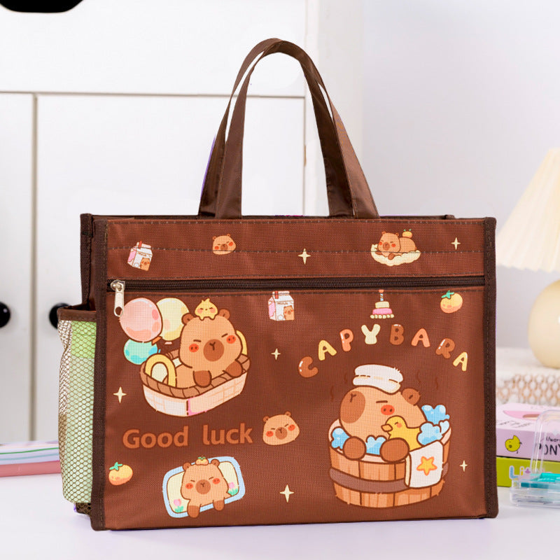 Cute Character-Printed Tote Bag Bowlift