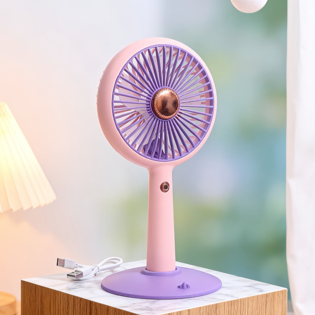 Stylish Rechargeable Desk Fan Bowlift
