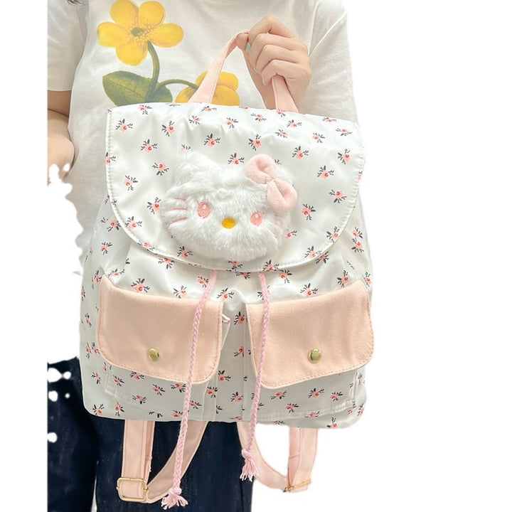 Plush backpack with playful animal motif Bowlift
