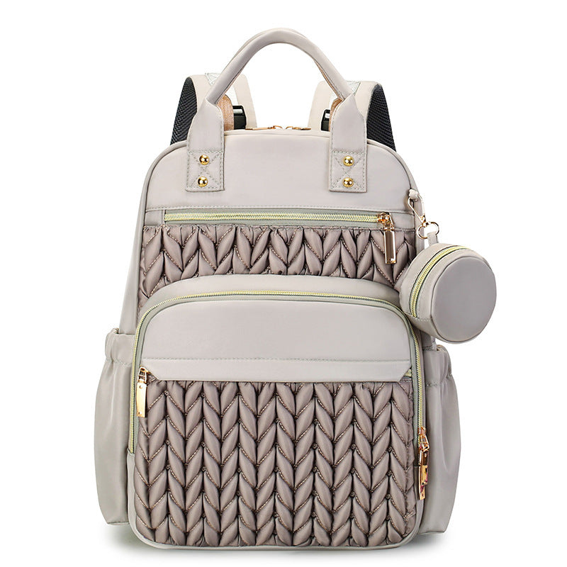 Fashionable backpack with practical compartment system Bowlift