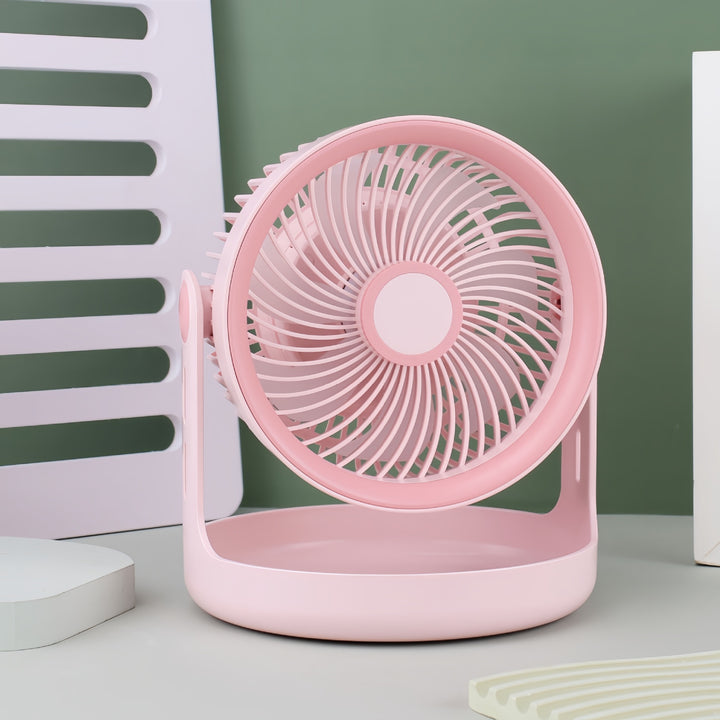 Women's portable table fan with ergonomic design and easy handling Bowlift