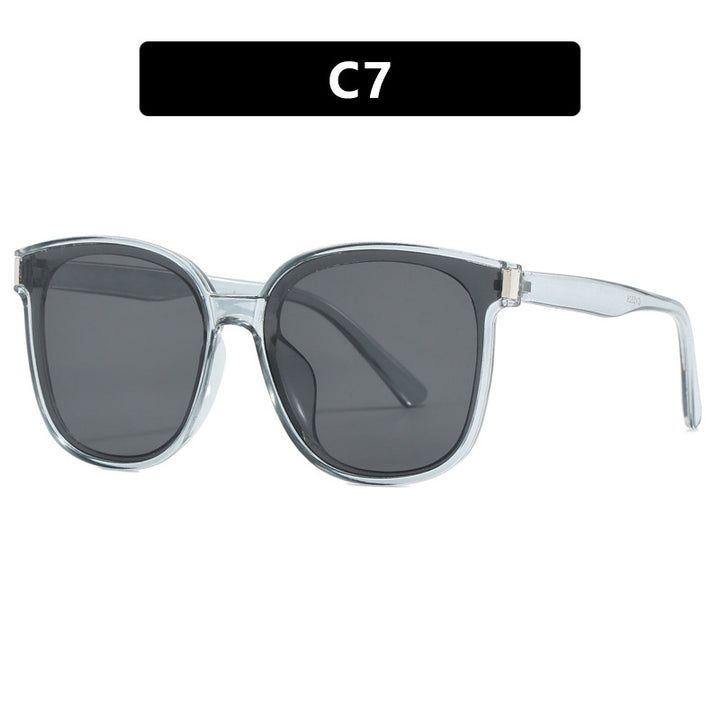 Women's stylish sunglasses with high-quality, transparent plastic frame Bowlift