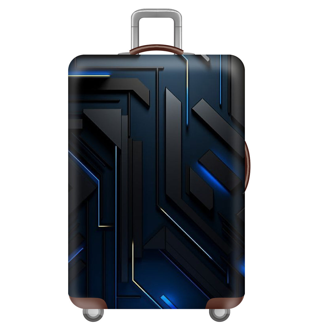 Men's hard-shell suitcase with unique skull design Bowlift