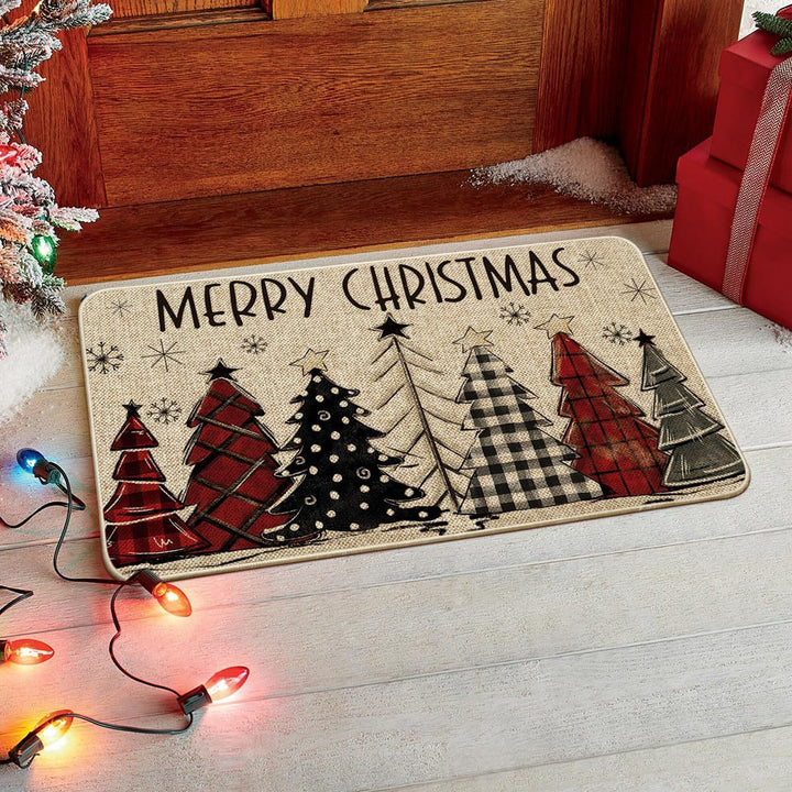 Festive Holiday Door Mat Bowlift