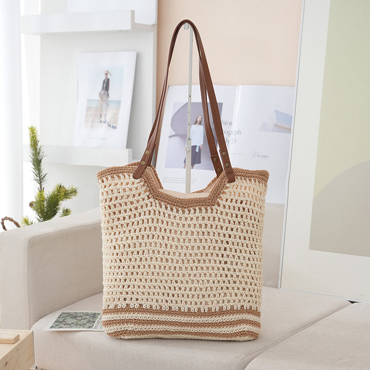 Timeless straw tote bag Bowlift