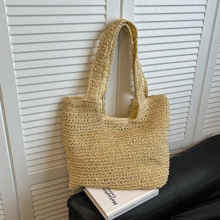 Natural Hand-Knotted Shopping Bag Bowlift