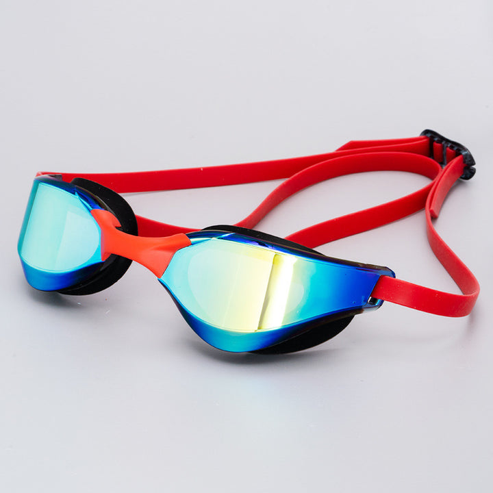 High-performance swimming goggles with UV protection and extended visibility Bowlift