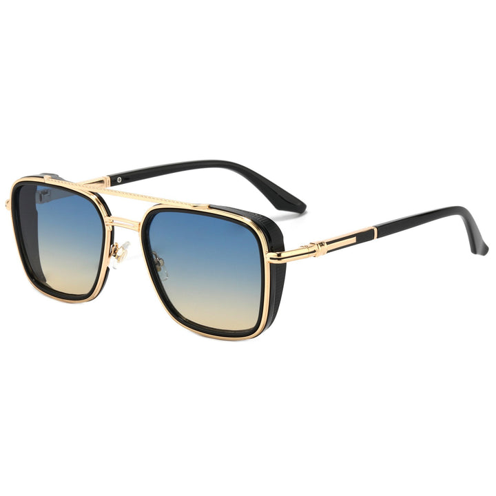 Ladies fashionable oversized sunglasses with luxurious accents Bowlift