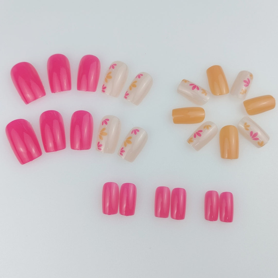 Floral Acrylic Nail Art Enhancements Bowlift 1789915591