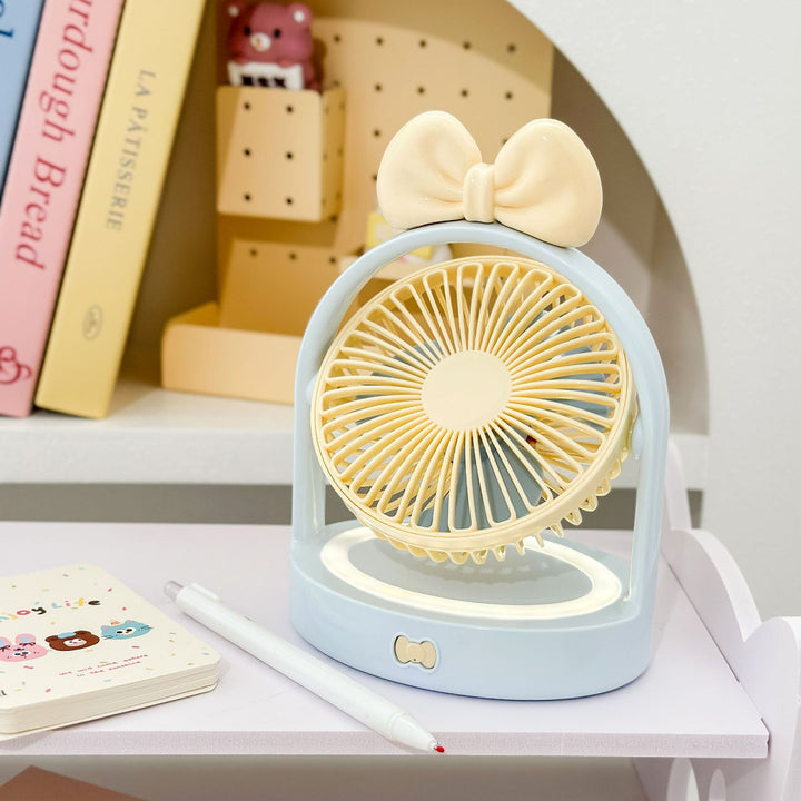 Ladies portable table fan with sweet design Bowlift