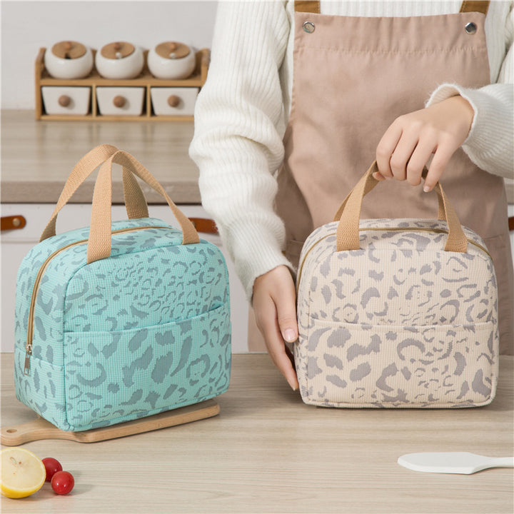 Insulated Lunch Box with Stylish Print Bowlift