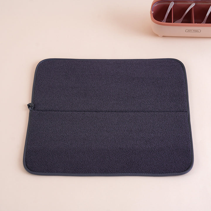 Ultra-Absorbent Microfiber Drying Mat Bowlift