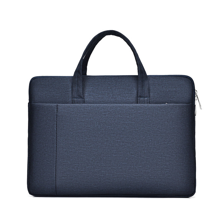 Laptop and briefcase in modern, minimalist design Bowlift