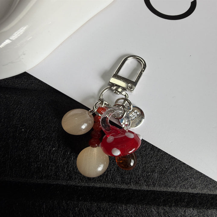 Playful Decorative Charm Keychain Bowlift
