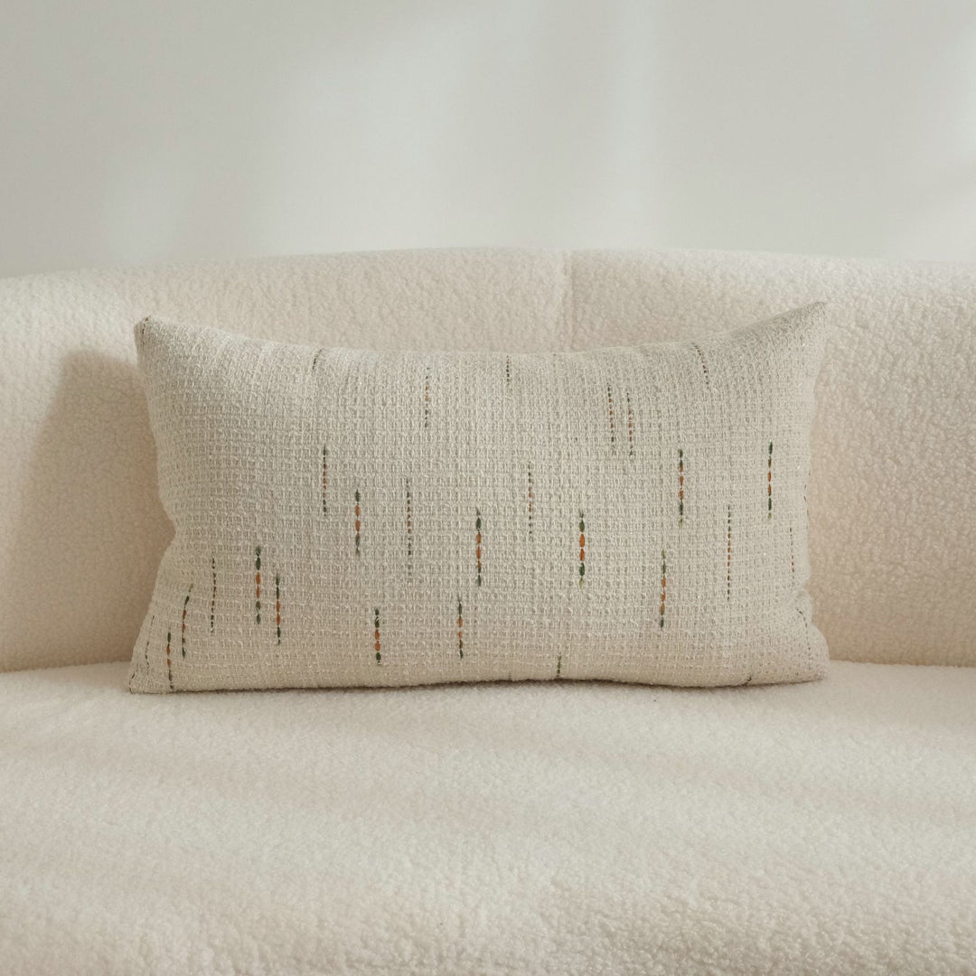 Textured Weave Accent Pillow for Sofa Decor
