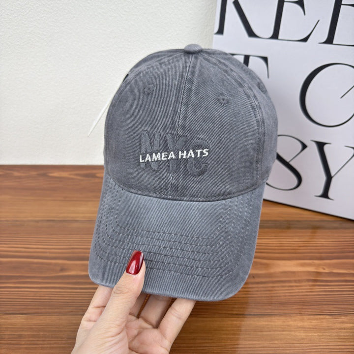 Men's Corduroy Baseball Cap Bowlift