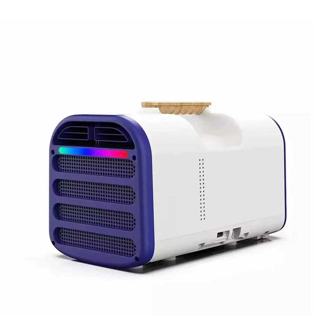 Unisex One Size Personal Desktop Microclimate Cooler and Cleaner with Bamboo Handle Bowlift