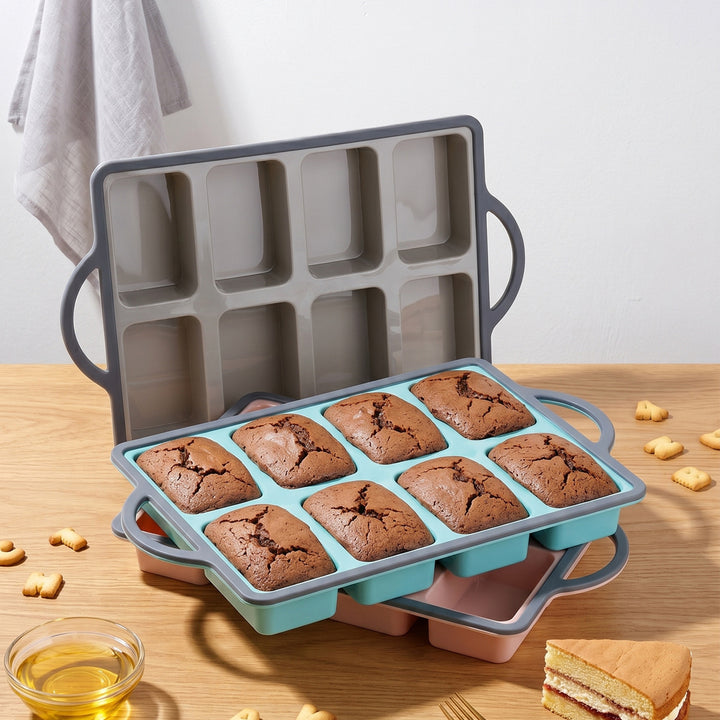 Multifunctional Silicone Baking Pan with Carry Handles Bowlift