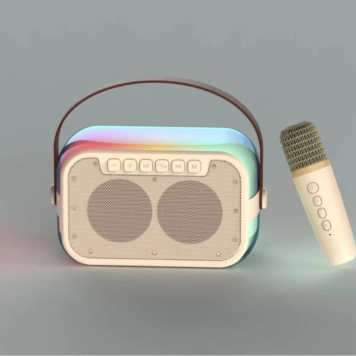 Bluetooth Karaoke Speaker and Microphone Set Bowlift