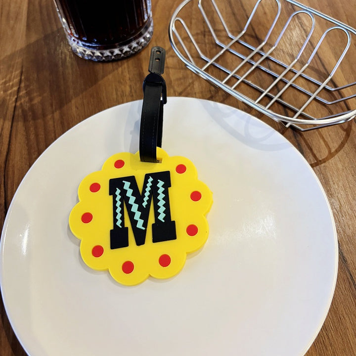 Playful Alphabet Luggage Tag Bowlift