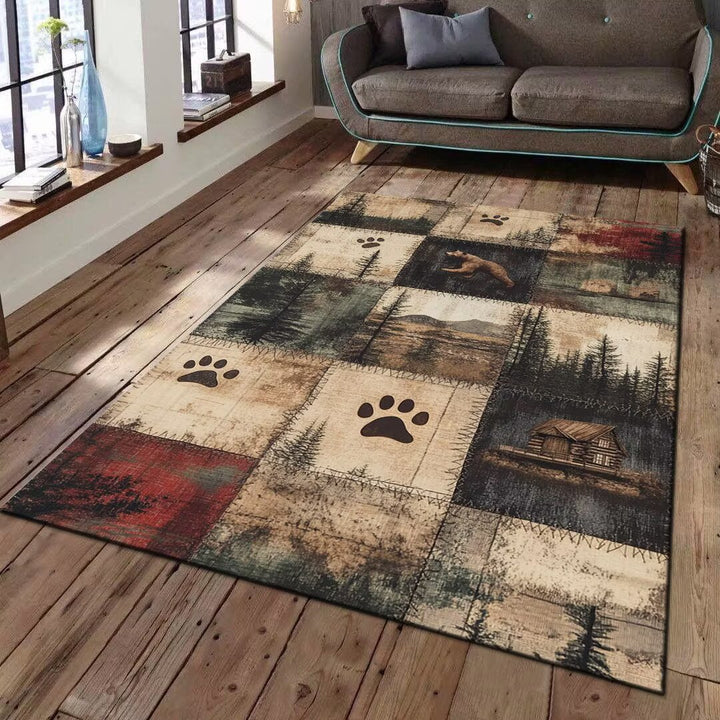 Decorative Area Rug Bowlift