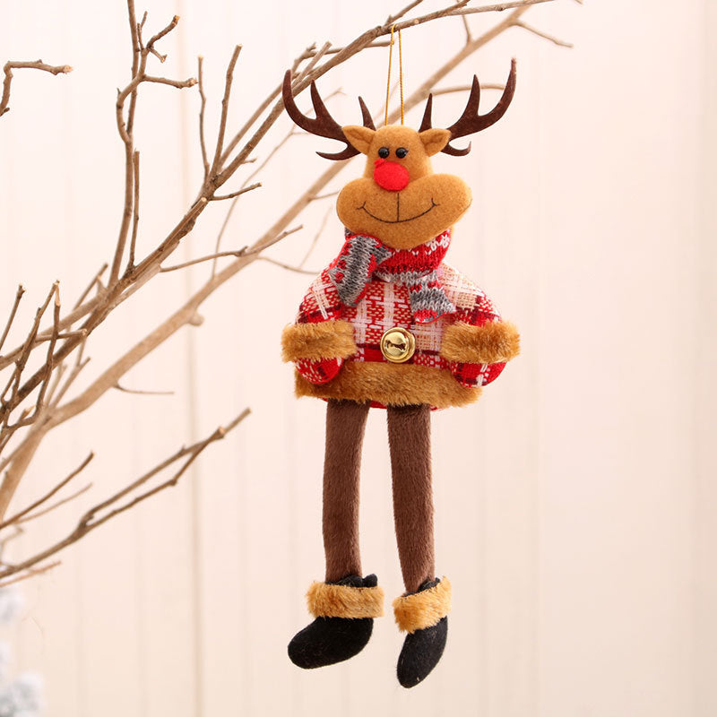 Festive Plush Bear Ornament Bowlift