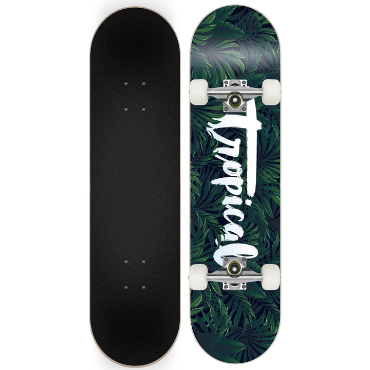 Skateboard with Galaxy Design Bowlift
