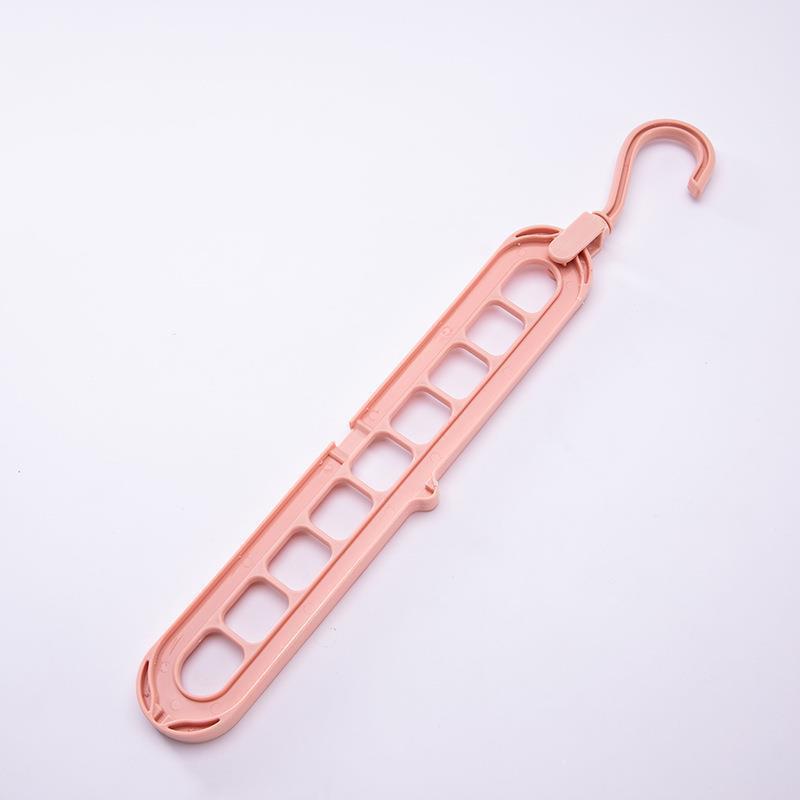Slim Space-Saving Multi-Slot Trouser And Scarf Organizer Hanger