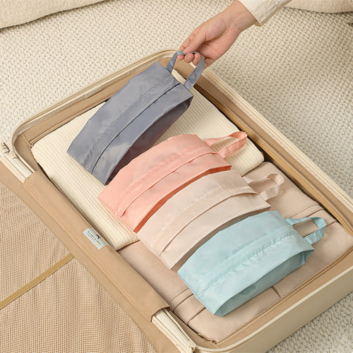 Multi-Compartment Travel Cosmetic Bag Bowlift