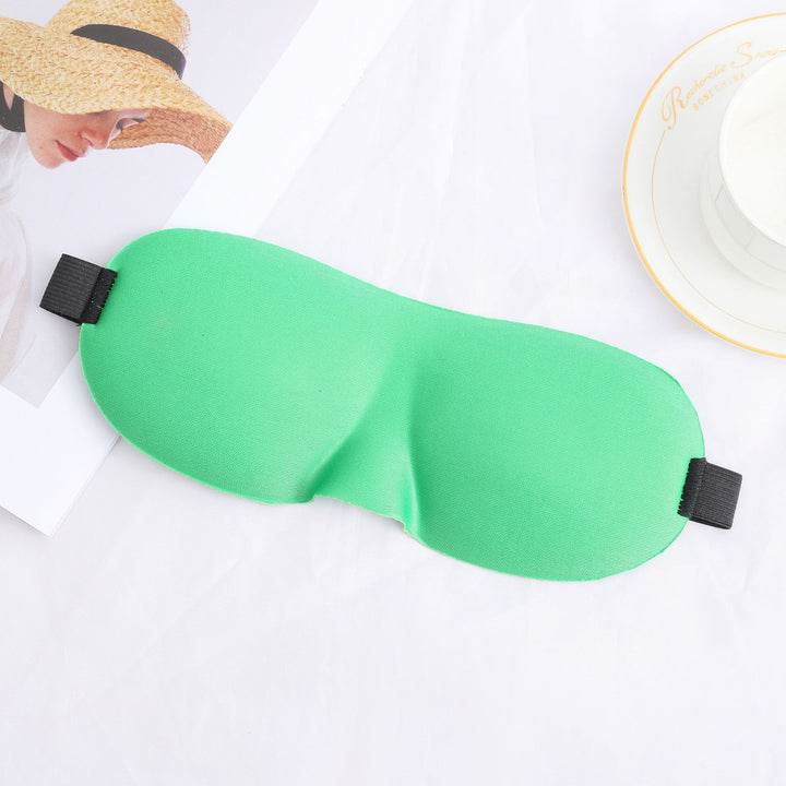 Unisex nan three-dimensional contour eye mask with memory foam, soft nose bridge and adjustable comfort band Bowlift