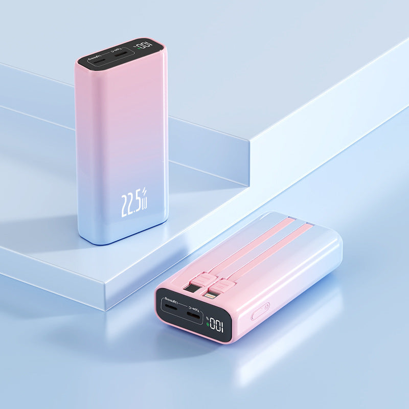 Powerbank with digital power display and high-speed charging Bowlift
