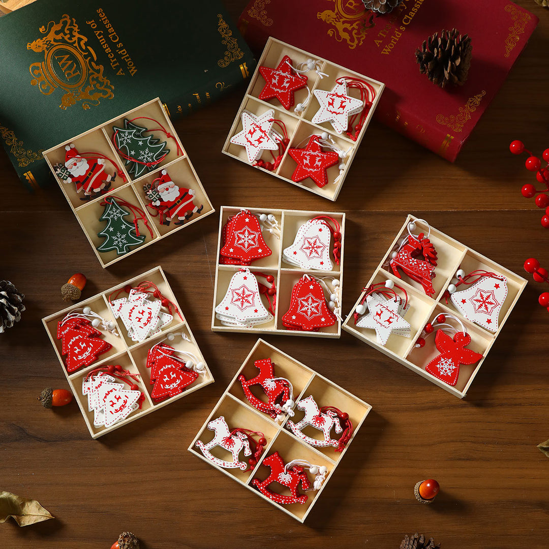 Festive Tree Shaped Ornaments Bowlift