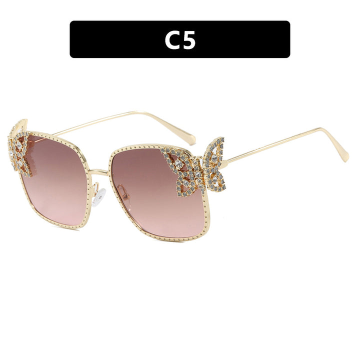 Ladies extravagant glasses with sparkling accents Bowlift