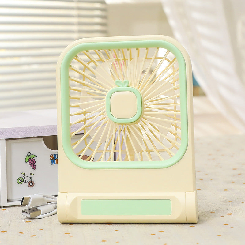 Portable Mini Table Fan with Multifunctional USB Connection Bowlift