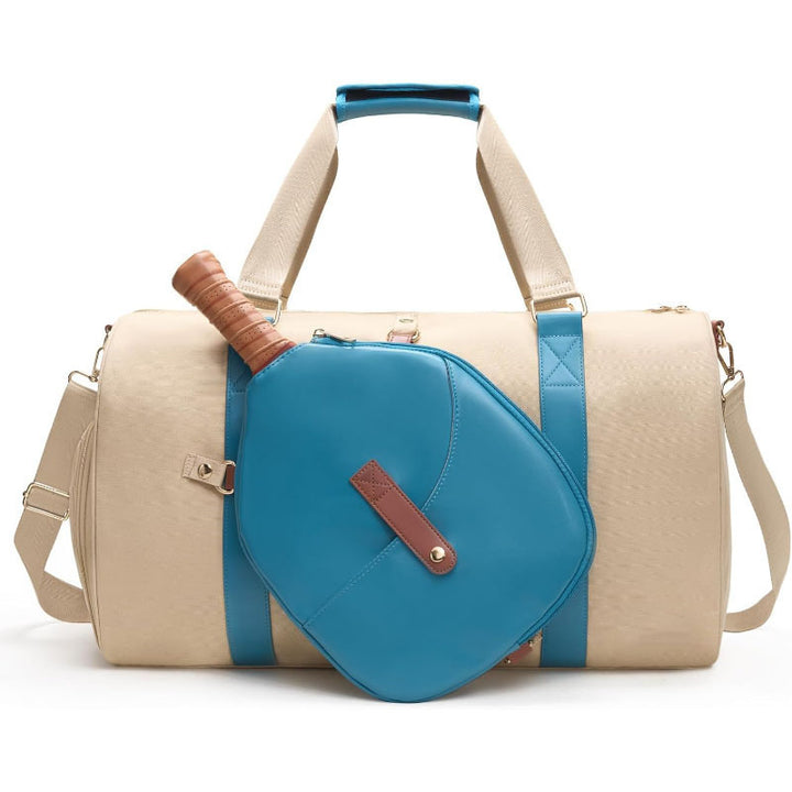 Compact Sports Duffle Bag with Padded Shoulder Strap Bowlift