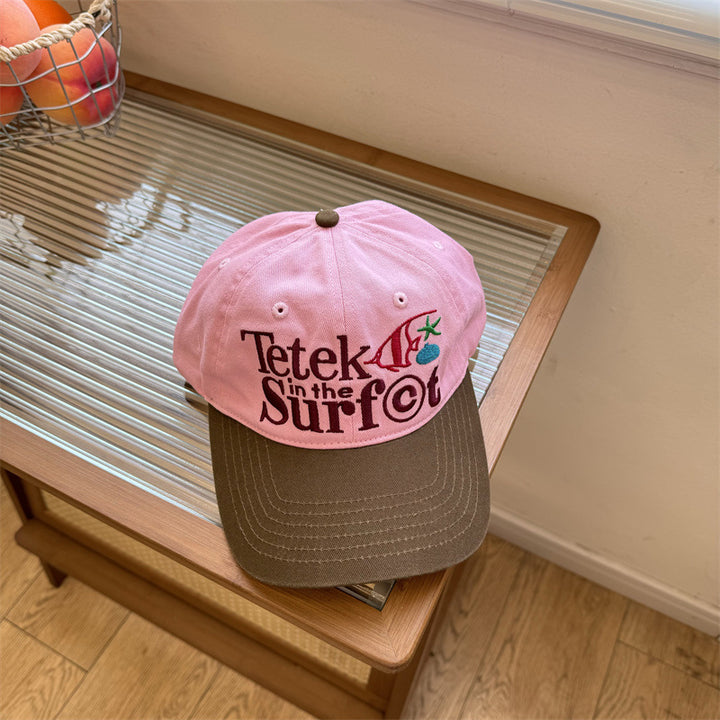 Women's Embroidered Casual Sun Hat Bowlift