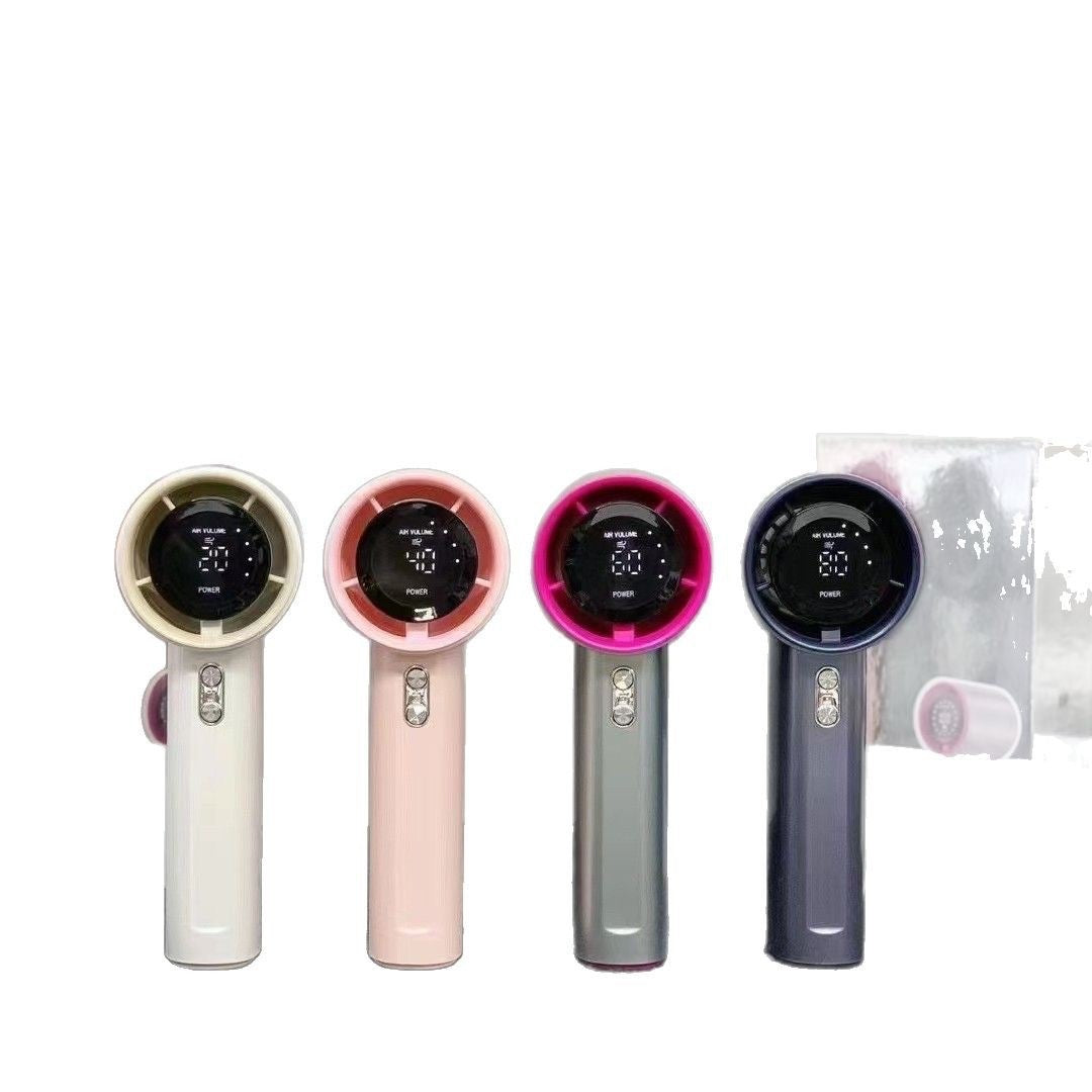 Ladies Handy USB Fan with Temperature Display Bowlift