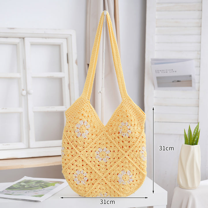 Handmade straw bag Bowlift