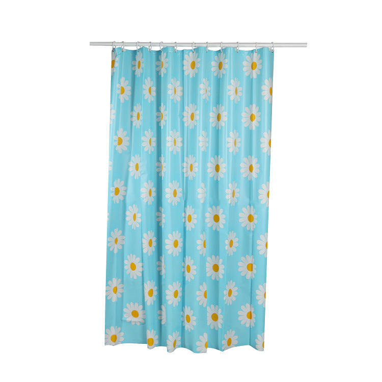 Floral Patterns Shower Curtain Bowlift