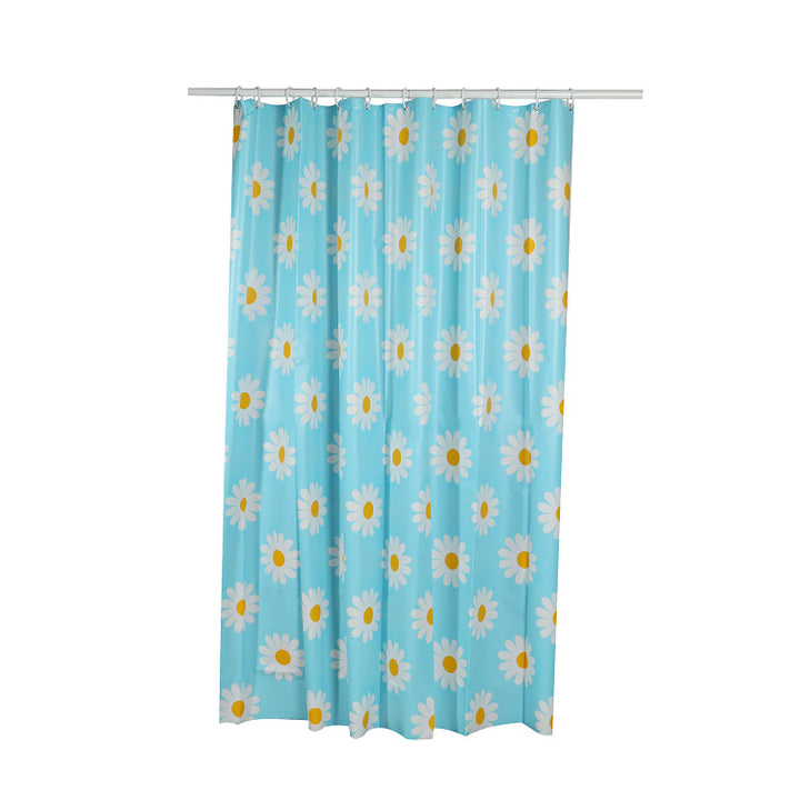 Floral Patterns Shower Curtain Bowlift