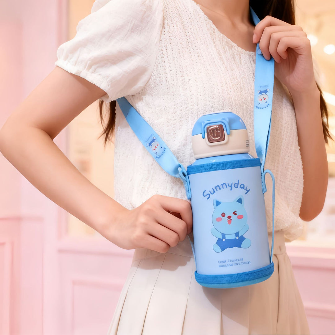 Women Portable Water Bottle in Design-Friendly Carrying Style Bowlift
