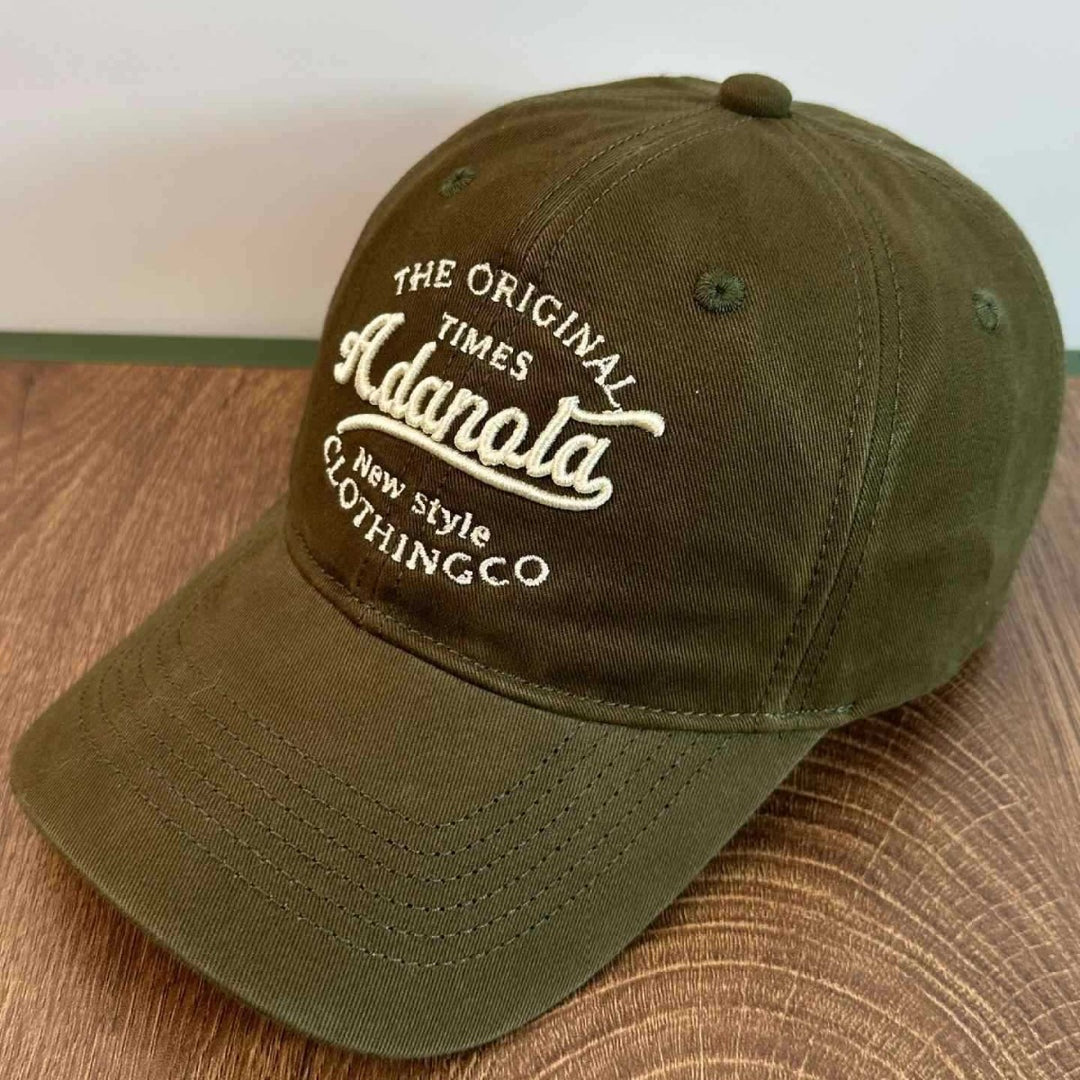 Men's Classic Casual Twill Cap Bowlift